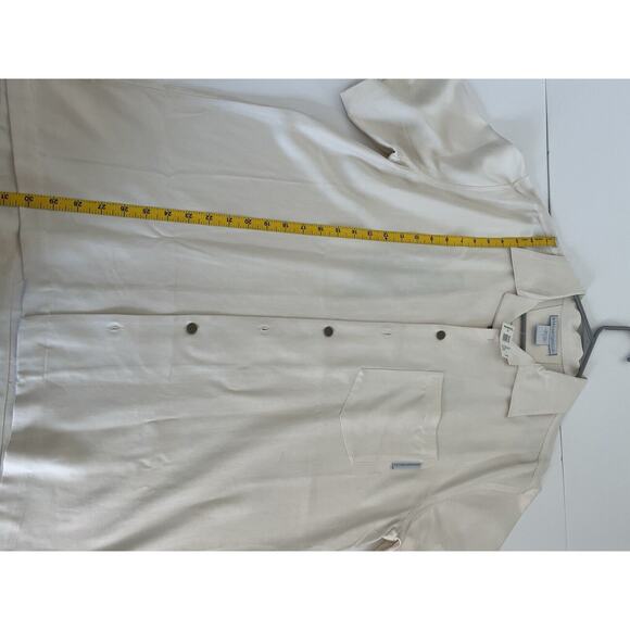 NWT Margaritaville Short Sleeve Button Down Shirt Size L - Picture 3 of 6